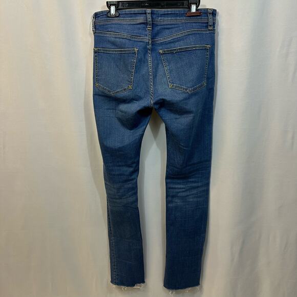 Anthropologie Pilcro by the Letterpress Slim Straight Mid Rise Denim Jeans 27 - Picture 5 of 6